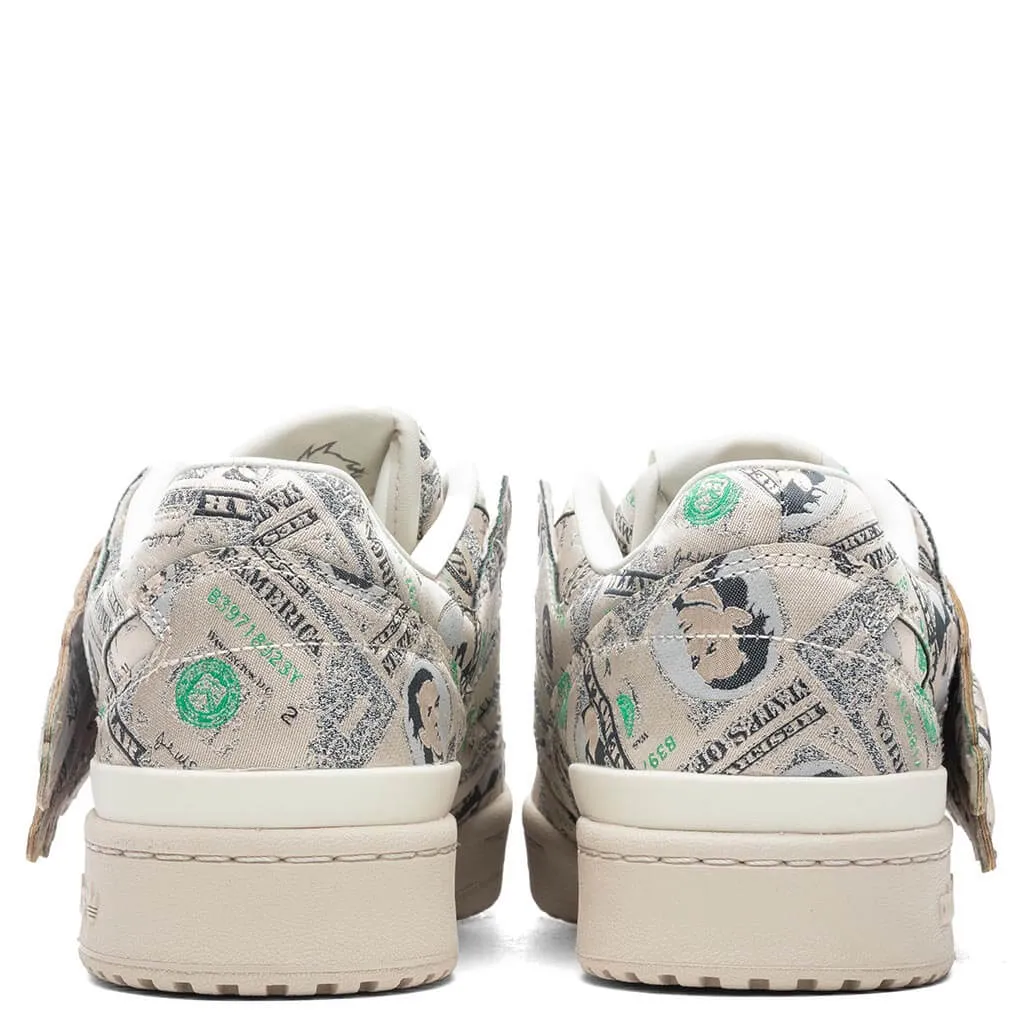 Adidas Originals x Jeremy Scott Forum Wings Low Money - Clear Brown